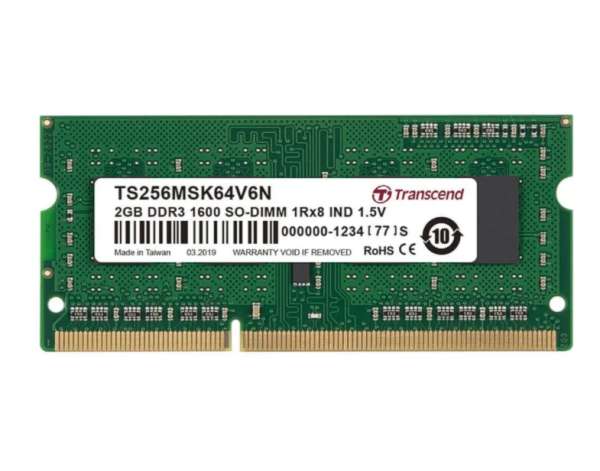 2GB RAM SO-DIMM DDR3 2GB 1600MHz PCL3L-12800
