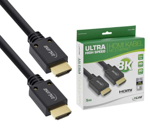 5m HDMI Kabel V2.1 Premium 8K4K HighSpeed mit Ethernet