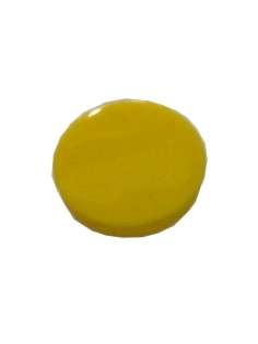 Deckel ohne Strich zu 36mm Drehknopf - Gelb