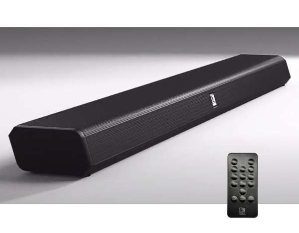100W Soundbar 2.1 mit integr Subwoofer Fernbedienung HDMI AUX Bluetooth Toslink IMEO2-B