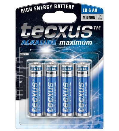AA Mignon Batterie Alkaline 4er Pack