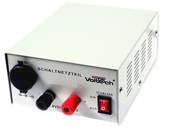 Ladegerät für 12V und 24V Autobatterie mit Ampermeter  Shop für Netzteile  Netzgeräte Schaltnetzteile Trafos