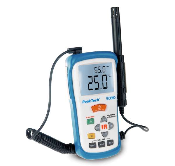 Messgerät für Luftfeuchtigkeit Temperatur P5090
