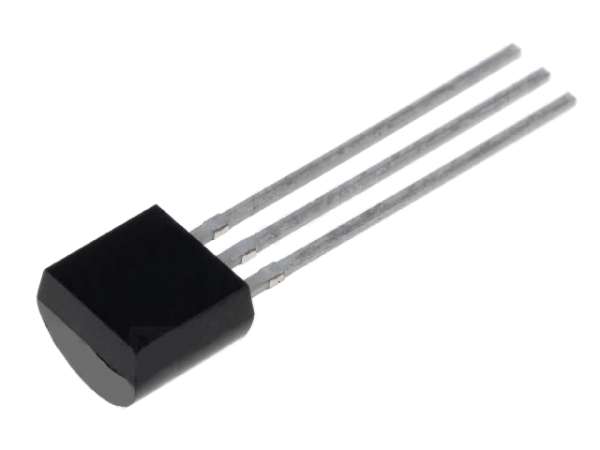 BC557C Transistor pnp 45V 100mA 500mW TO92 von DIOTEC 