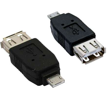 USB Adapter Micro-USB Stecker A auf USB-Buchse