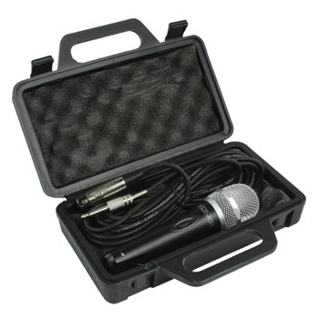 Mikrofon Handmikrofon mit Koffer XLR-Klinke Metallausführung