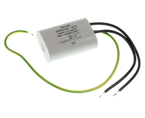 Entstörkondensator 3pol 0,4uF 2x 2,5nF  Elektronik und Technik bei Henri  Elektronik günstig bestellen
