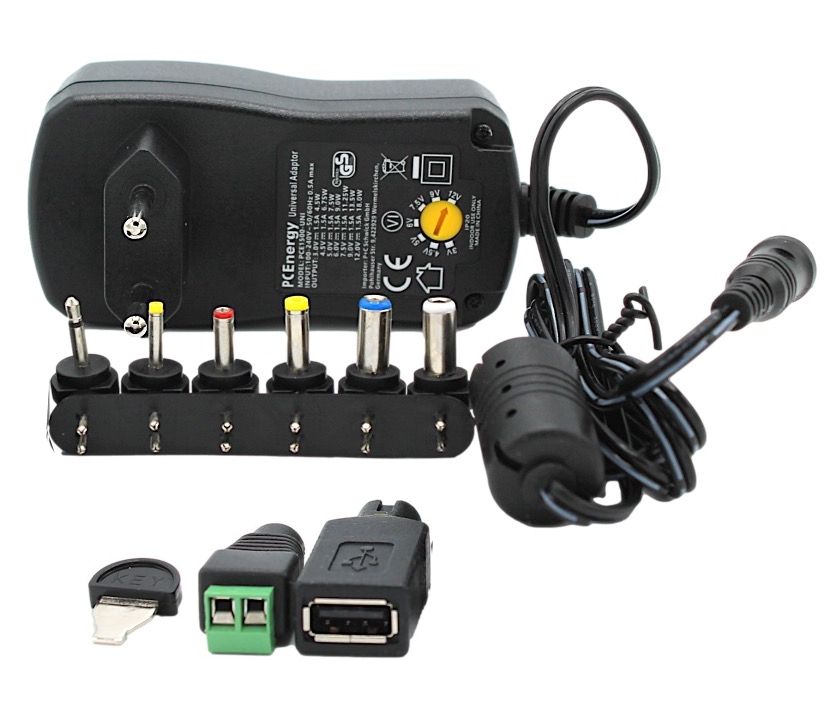 KFZ Adapter 12V auf 1,5V 3V 4,5V 6V 7,5V 9V 2A  Shop für Netzteile  Netzgeräte Schaltnetzteile Trafos