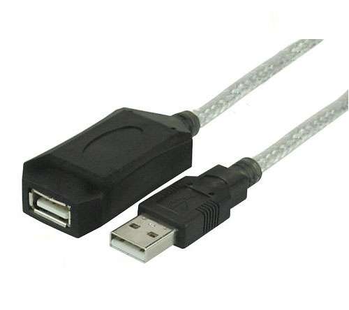 5m USB Verlängerung A zu A mit USB Verstärker
