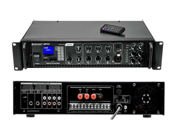 ELA Verstärker 700/350W 6-Zonen Regelung MP3-Player 100V 4-16ohm MPVZ