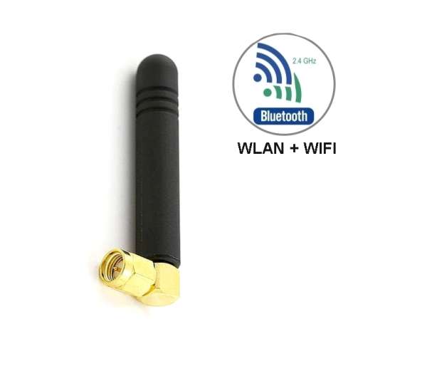 WLAN Antenne 2,4Ghz mit SMA-Stecker auch für Bluetooth LTE geeignet