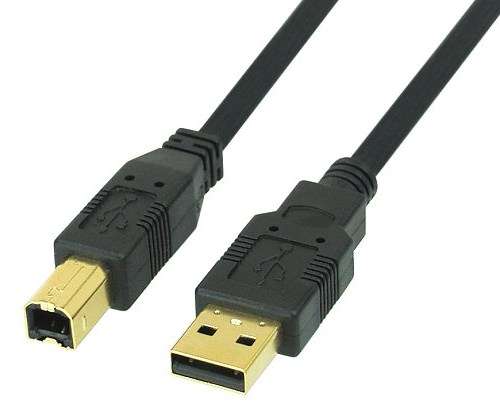 10m USB Kabel USB2 A zu B