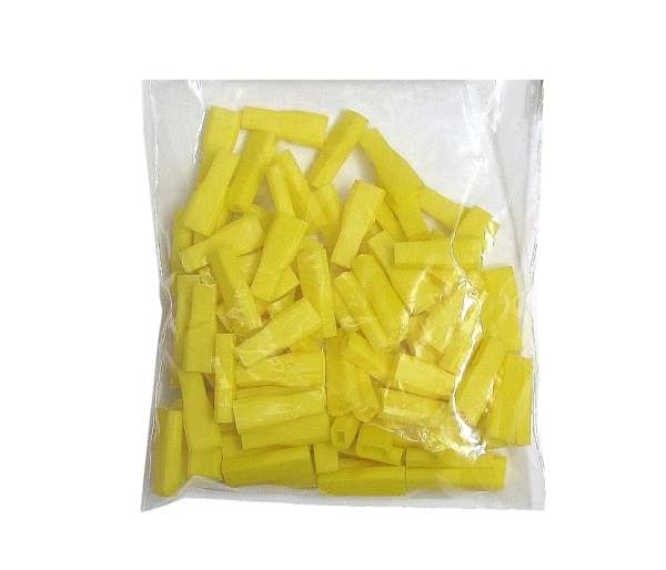 6,3mm Hülse Flachsteckhülse Isolierhülse zu Flachstecker - 100er Pack