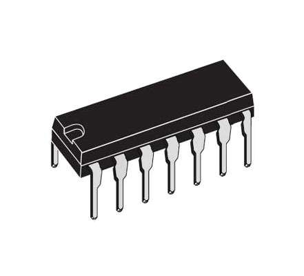 74HC132 CMOS IC DIP14 Quad 2-Input Schmitt NAND