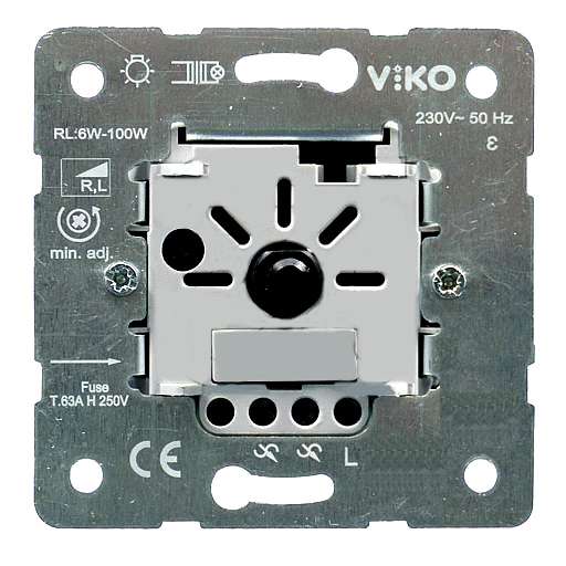 LED Dimmer Unterputz Drehdimmer 230V bis 100W Belastbarkeit