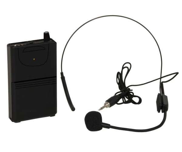 Zubehör Funkmikrofon Headset mit Taschensender 863MHz