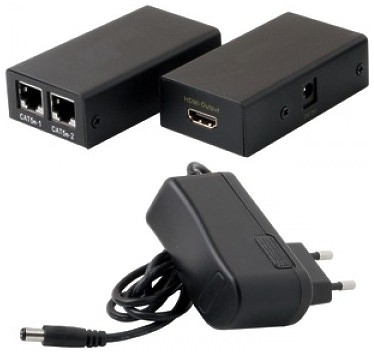 HDMI Extender über CAT Kabel