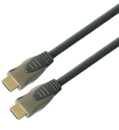 2m HDMI Kabel 1.4 4K2K mit ARC + Ethernet Metallstecker HighEnd Premium