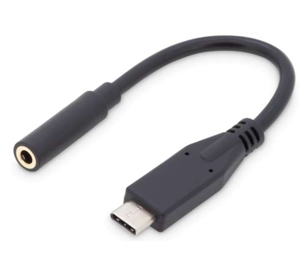 USB-C Audioadapter bzw USB-C Audiokonverter USBC Klinke