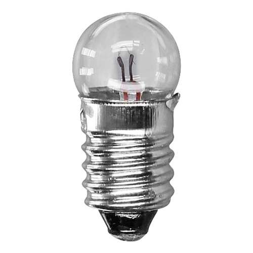 E10 4,5V Glühlampe E10 Kugellampe 4,8V 1,3W 300mA