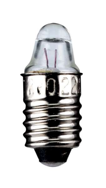 E10 3,7V Glühlampe Linsenlampe 1,1Watt 300mA Bereich 3,3-4,5Volt