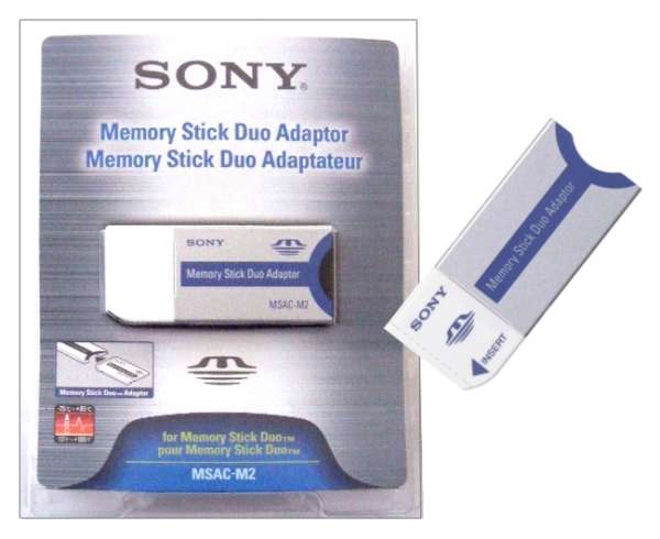 Adapter Speicherkarte Memory Stick MS Duo Adapter