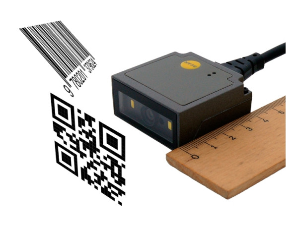 Barcode Scanner Einbauscanner USB 1D-2D auch QR-Code