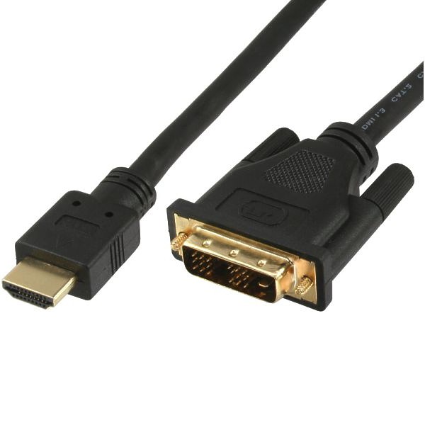 2m HDMI Kabel DVI Kabel HDMI-DVI Kabel