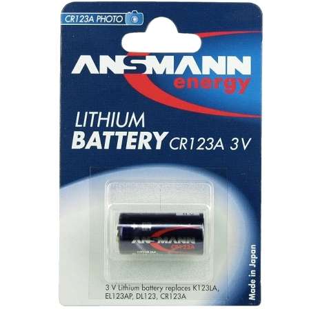 CR123A Batterie Lithium 3V 2/3 Mignon