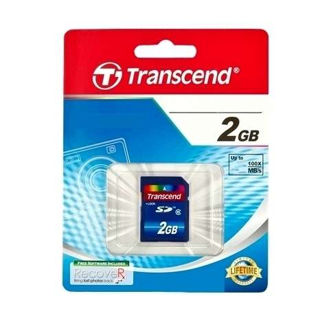 2GB SD Karte SD Speicherkarte Transcend