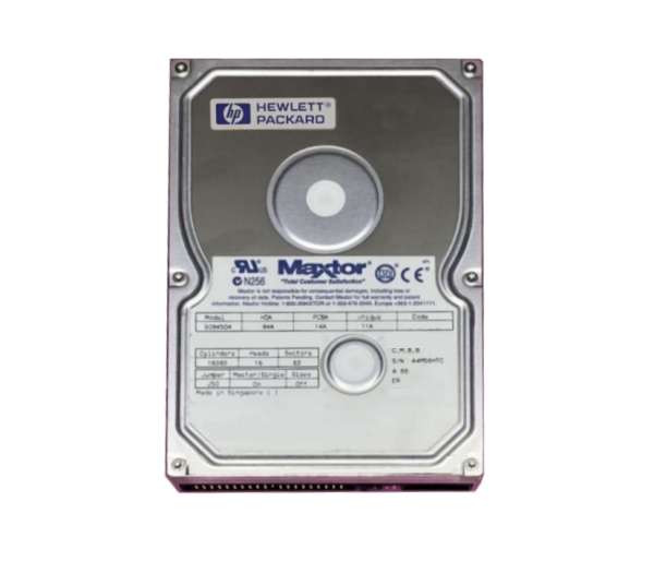 8,4GB IDE Festplatte Maxtor 90845D4 40pol PATA 5400Umin 256Kb Cache 3,5zoll