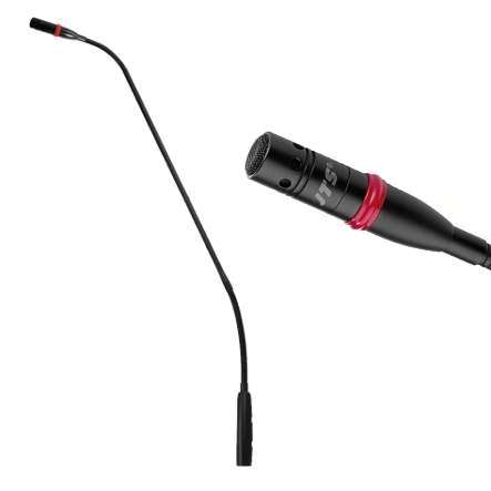 Mikrofon mit Schwanenhals 450mm Elektret Niere Phantom