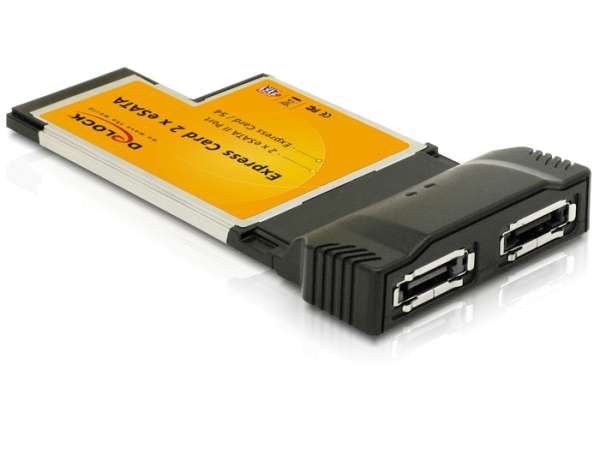 ExpressCard e-SATA 2-fach Adapter