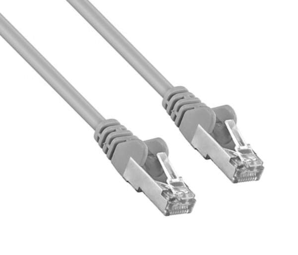 3m LAN Kabel Cat5e Patchkabel Grau FUTP