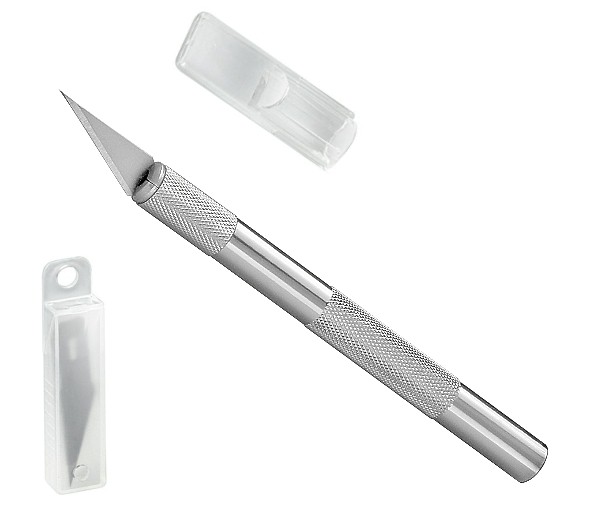 Messer Skalpellhalter Aluminium Scalpell mit Klingen