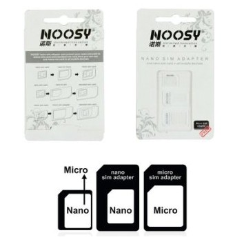 SIM Adapter Nano Micro 3er Set Noosy
