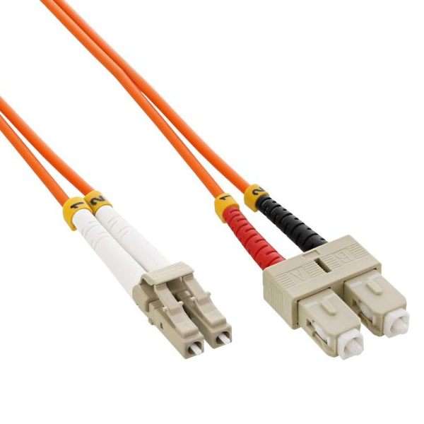 5m LWL Kabel LC-SC Duplex OM2