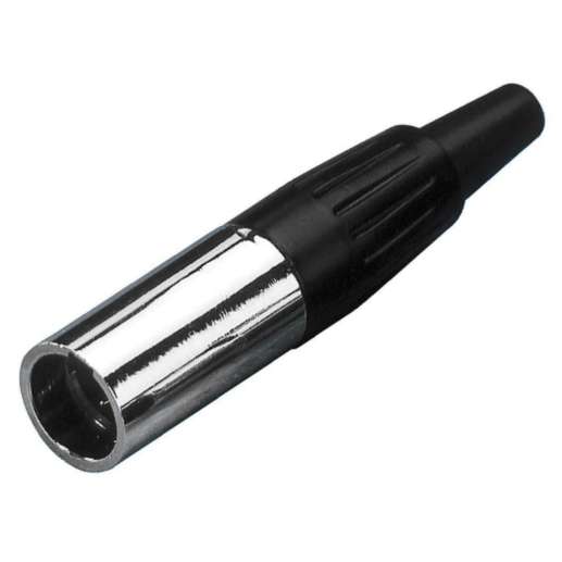 Mini XLR 3pol Stecker Kabelstecker mit Stiften