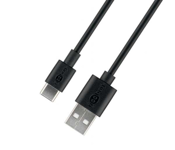 1m USB-C Ladekabel Anschlusskabel USB-Kabel USB2