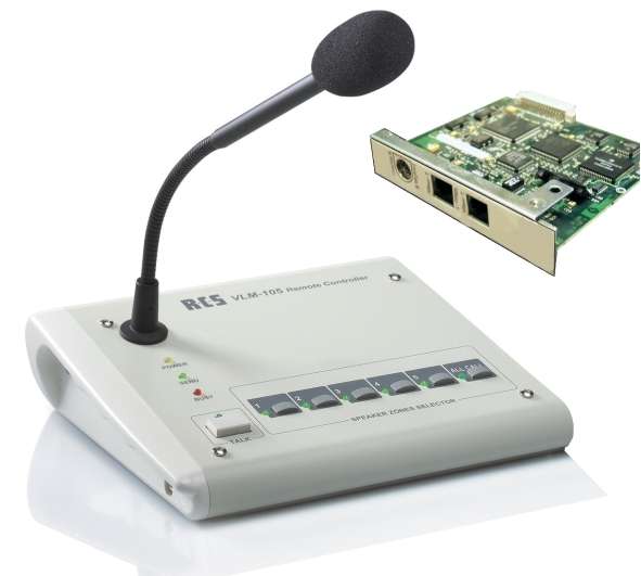 VLM105 Mikrofon Sprechstelle VLM105 mit Steuerplatine RJ45 Busmikrofon