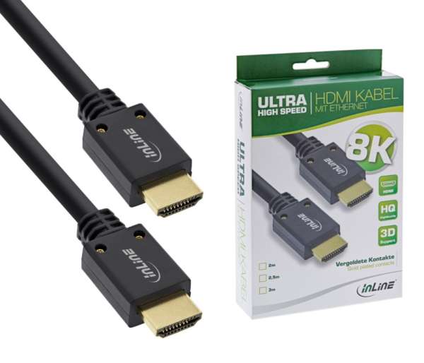 3m HDMI Kabel V2.1 Premium 8K4K HighSpeed mit Ethernet