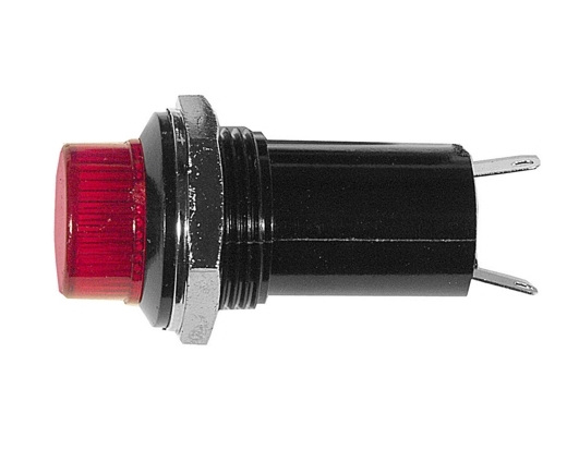 Signallampe Rot mit E10 Fassung ohne Birne