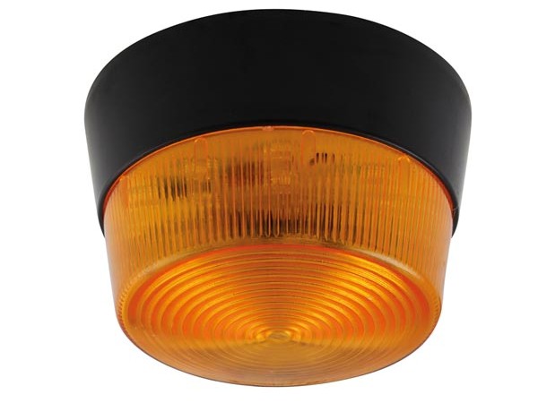 Blitzlicht Alarmlicht Orange 12V 6-15V LED Technik DM80mm