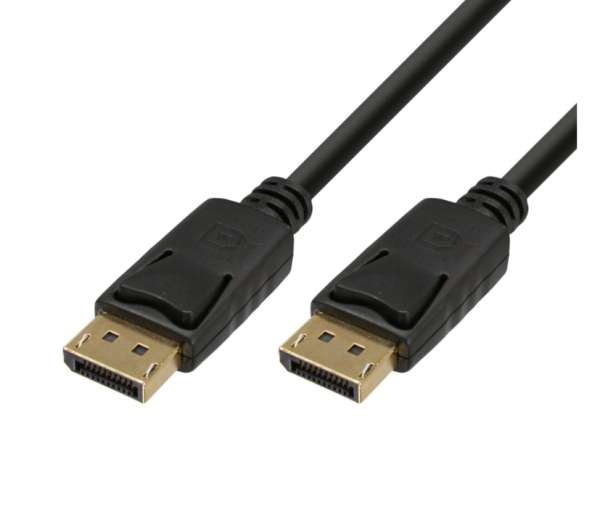 2m DisplayPort Kabel V1.2 2K 4K - Monitorkabel - DP to DP