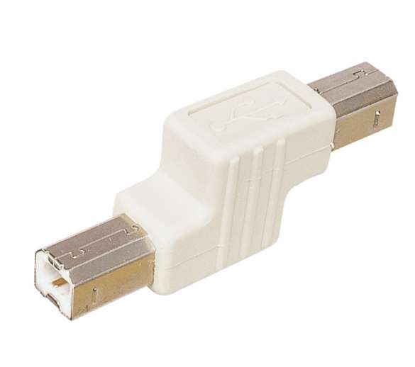 USB Adapter B-Stecker auf B-Stecker Z-Form