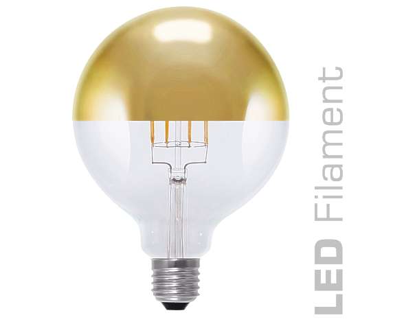 E27 LED Glühlampe 230V E27 Birne Kopfspiegellampe 8W Warmweiss Dimmbar Spiegelkopf