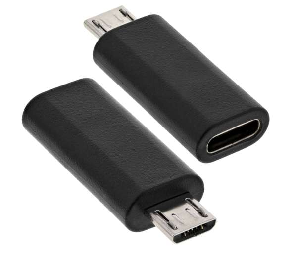 USB Adapter Micro-USB-Stecker auf USB-C Buchse