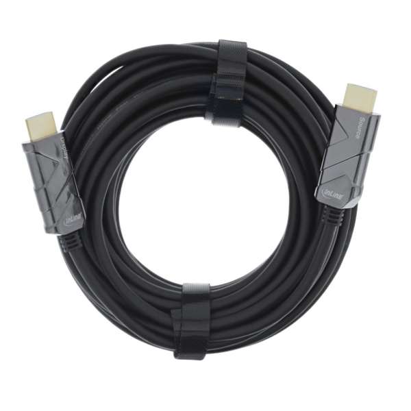 40m HDMI Kabel AOC Aktiv über LWL Glasfaser HDMI 2.1 Standard