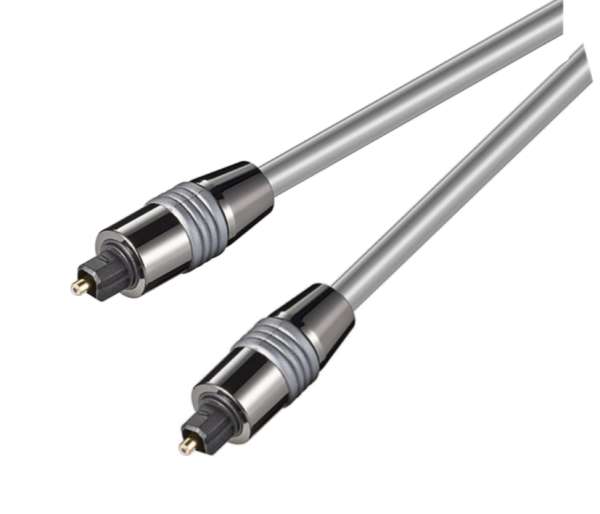 3m Toslink Kabel PREMIUM Audio-Kabel SPDIF Metallstecker