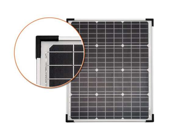 12V Solarzelle 12V 50W 668x545x35mm Solar Panel